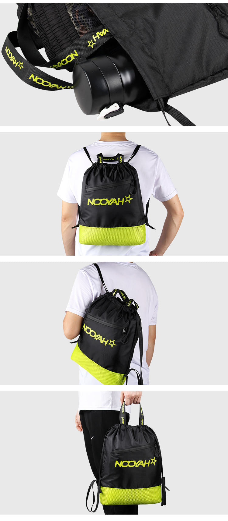 NOOYAH BP001 Drawstring Backpack