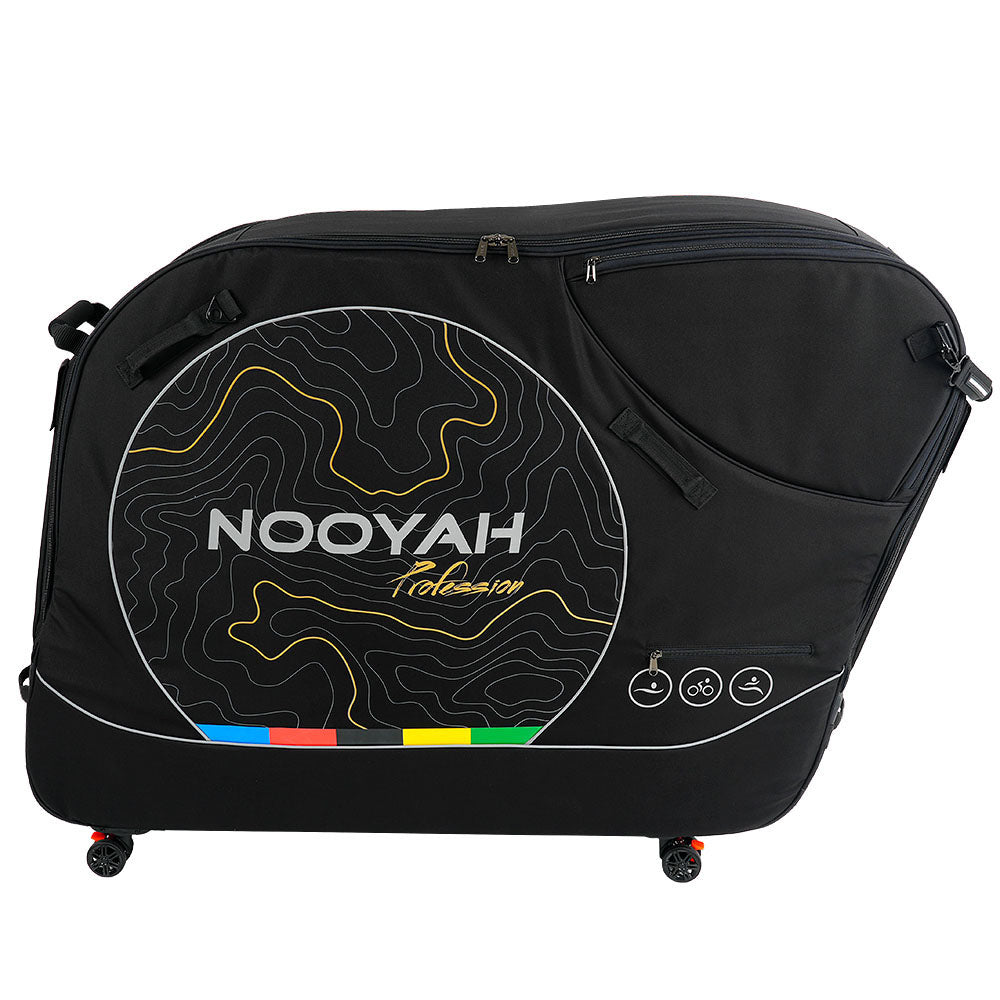 3170）NOOYAH 自転車バッグ　キャリーバッグ　キャスター付き NOOYAH Bicycle Travel Bag with Aluminum Stand – NOOYAH Official