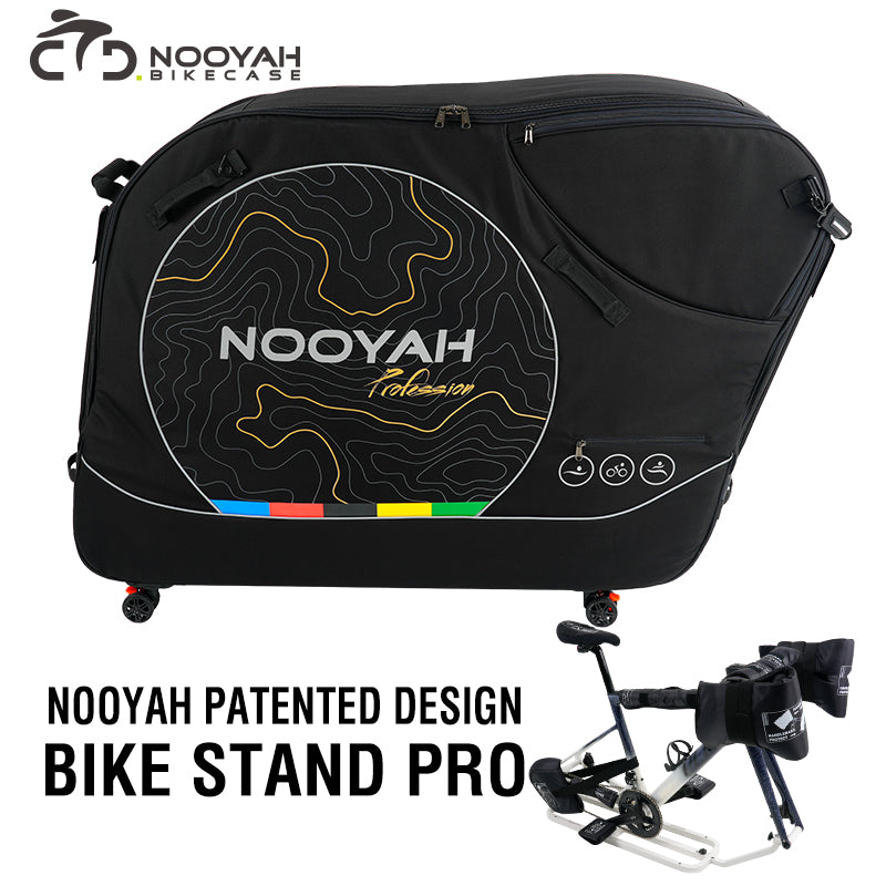NOOYAH Bicycle Travel Bag with Aluminum Stand