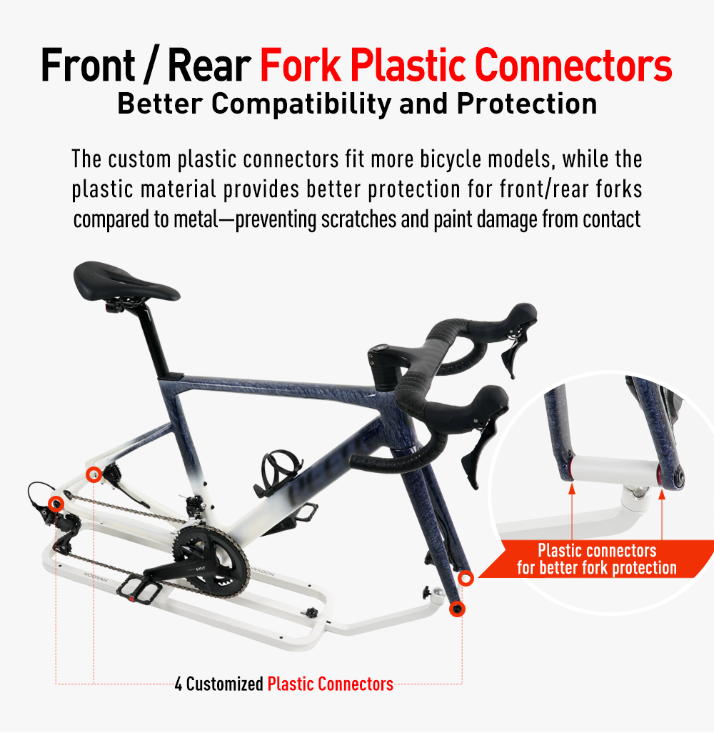 NOOYAH Bicycle Travel Bag with Aluminum Stand