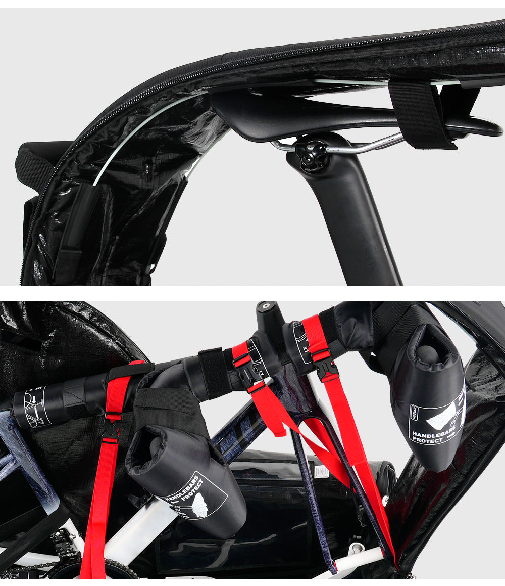 NOOYAH Bicycle Travel Bag with Aluminum Stand