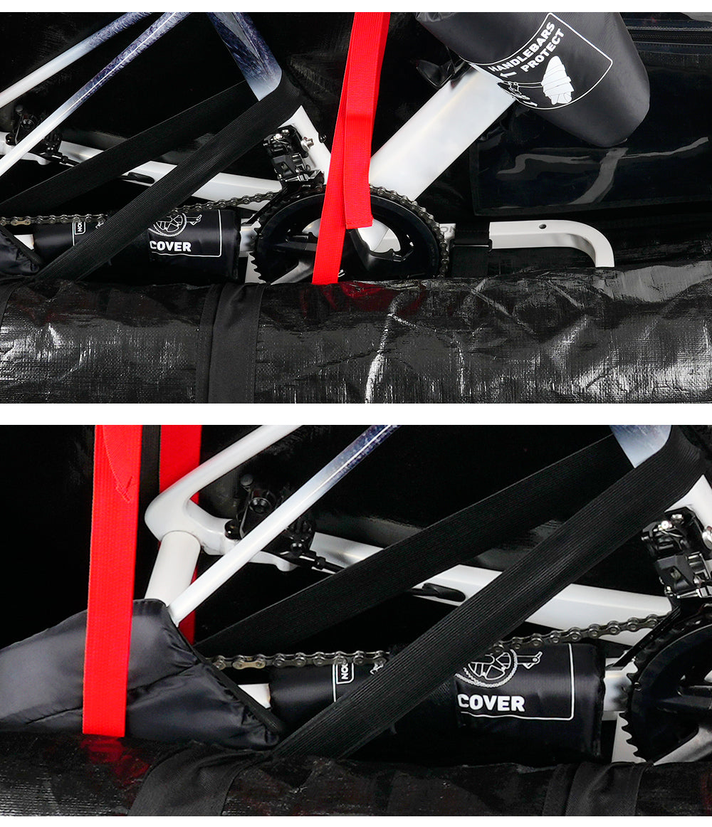 NOOYAH Bicycle Travel Bag with Aluminum Stand