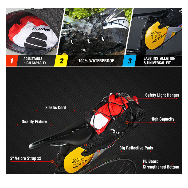 NOOYAH PR005 Bike Saddle Bag
